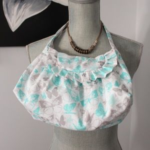 Pretty Butterfly Print Handmade Purse!